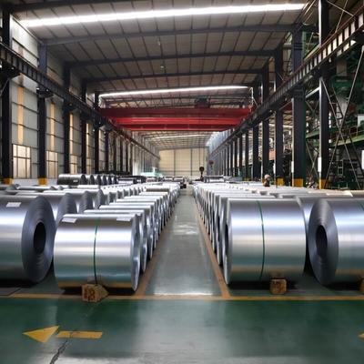 JIS G3321 GL স্টিল কয়েল 610mm গরম ডুবানো গ্যালভালুম স্টিল রোল