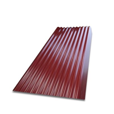 30g থেকে 275g/M2 প্রিপেইন্ট করা ছাদ শীট Z30-Z140 রঙিন গ্যালভানাইজড শীট