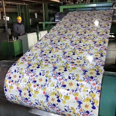 ASTM উচ্চ চকচকে PPGL কয়েল SGS 8-35um প্রিপেইন্টেড গ্যালভালুম কয়েল