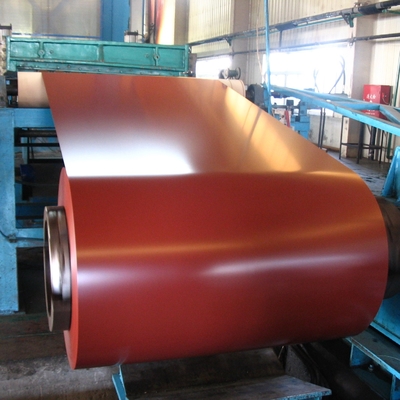 600 - 1250mm PPGL কয়েল AiSi RAL 9002 Galvanized Color Coated