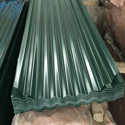 HRB 85 Precoated Gi শীট 30-600g/M2 সবুজ ঢেউতোলা ছাদ শীট