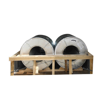 Z275 গ্যালভানাইজড স্টিল কয়েল 600mm - 1250mm কোল্ড রোল্ড স্টিল শীট কয়েলে