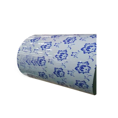 600 - 1250 মিমি পিপিজিআই কয়েল Z80 Z150 প্রিপেইন্ট করা গ্যালভানাইজড আয়রন শিট কয়েল