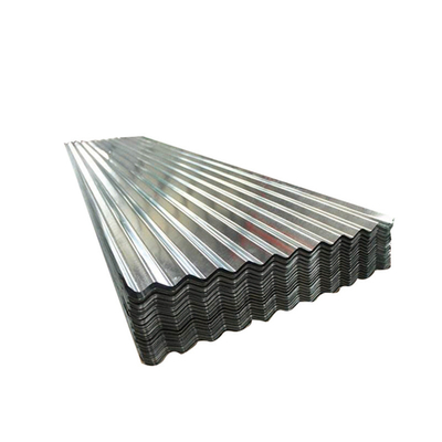 0.18 মিমি গ্যালভানাইজড মেটাল শিট ঢেউতোলা Spgc 6ft গ্যালভানাইজড ছাদ শীট