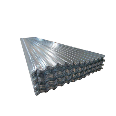 Spgc 26 গেজ গ্যালভানাইজড ঢেউতোলা শীট মেটাল CGCC 8 Ft গ্যালভানাইজড শিট মেটাল