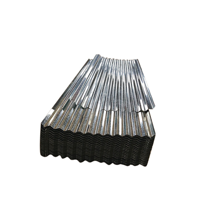 ASTM SGCH গ্যালভানাইজড স্টিল ঢেউতোলা ছাদ শীট মেটাল 0.105-0.8 মিমি