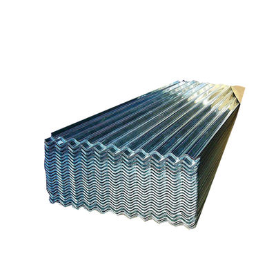 0.18 মিমি গ্যালভানাইজড মেটাল শিট ঢেউতোলা Spgc 6ft গ্যালভানাইজড ছাদ শীট