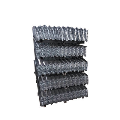G550 610mm গ্যালভানাইজড ঢেউতোলা শীট HRB95 গ্যালভানাইজড আয়রন রুফ শিট টাইল