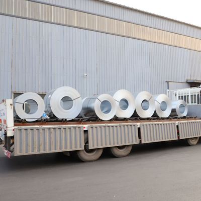Galvalume Steel Coil Zincalume ASTM A792 Afp অ্যান্টি ফিঙ্গার প্রিন্ট Az150g হট ডিপড Gl ব্রাজিল হট ডিআইপি