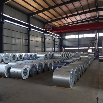 JIS G3321 GL স্টিল কয়েল 610mm গরম ডুবানো গ্যালভালুম স্টিল রোল