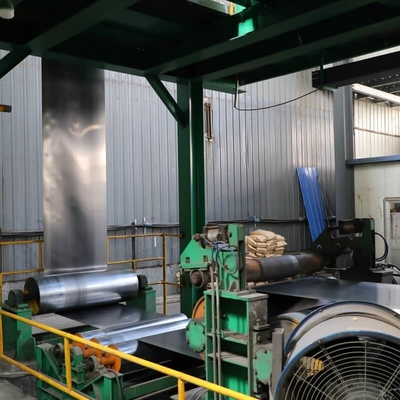 কয়েলে 508mm JIS গ্যালভানাইজড রোল EN10147 গরম ডুবানো গ্যালভানাইজড স্টিল শীট