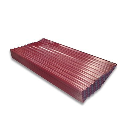 30g থেকে 275g/M2 প্রিপেইন্ট করা ছাদ শীট Z30-Z140 রঙিন গ্যালভানাইজড শীট
