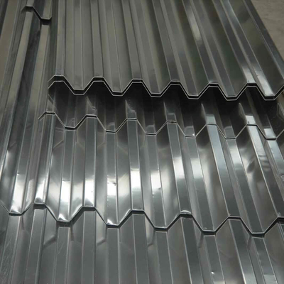 7-30um ISO14001 Gi ঢেউতোলা ছাদ শীট