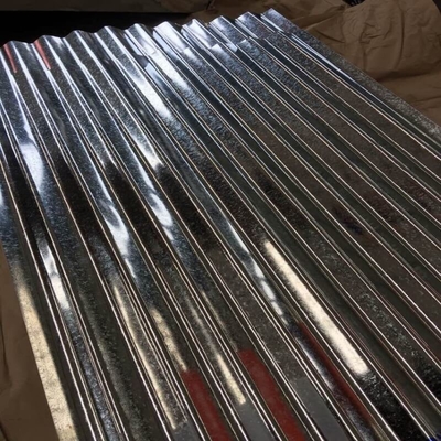 Ppgi Galvanzied Corrugated Sheet Z30 - 275g/㎡ ভাল সারফেস কোয়ালিটি