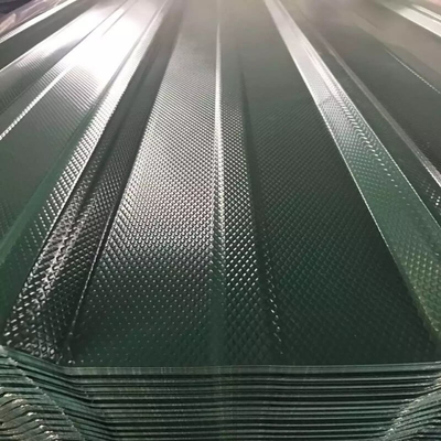 Z61-Z90 রঙিন প্রলিপ্ত ছাদ শীট ASTM রঙিন ঢেউতোলা ধাতব শীট