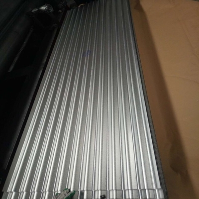 600mm-1250mm প্রস্থ গ্যালভানাইজড ছাদ শীট 20-25um শীর্ষ পেইন্ট আবরণ