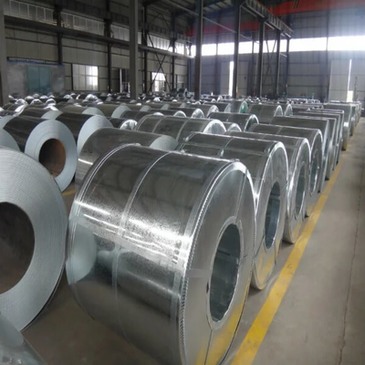 DIN 508mm উচ্চ শক্তি জিআই ইস্পাত কয়েল Z60 - 275 গরম গ্যালভানাইজড স্টিল কয়েল