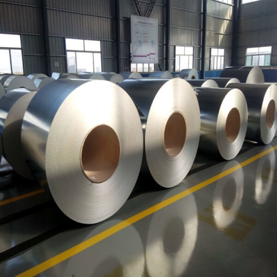 ছাদের শীটের জন্য SPCC ISO9001 GI স্টিল কয়েল 508mm গ্যালভানাইজড স্টিল কয়েল
