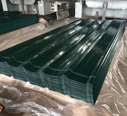 60-275g/M2 দস্তা আবরণ PPGI ছাদ শীট 1000mm-6000mm দৈর্ঘ্য সহ
