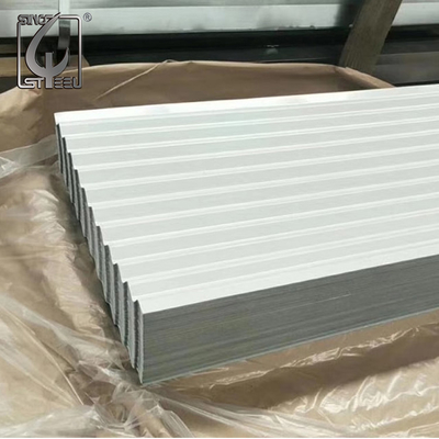 60-275g/M2 দস্তা আবরণ PPGI ছাদ শীট 1000mm-6000mm দৈর্ঘ্য সহ