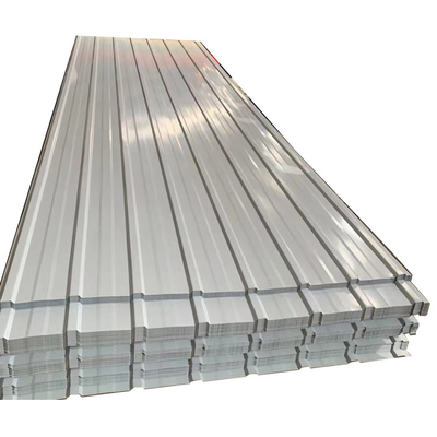 ISO9001 ঢেউতোলা ধাতু ছাদের শীট গ্যালভানাইজড 508mm 12 গেজ ঢেউতোলা ইস্পাত