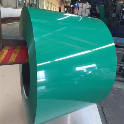 RAL 8017 PPGL স্টিল কয়েল 0.11-2.5 মিমি প্রিপেইন্ট করা অ্যালুজিঙ্ক স্টিল কয়েল