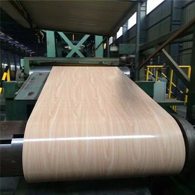 PE ASTM কালার লেপা গ্যালভানাইজড স্টিল কয়েল Jis G3312 Cgcc AZ41-AZ60