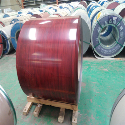 G550 Az150 গ্যালভালুম স্টিল কয়েল Z275 1250 মিমি রঙিন প্রলিপ্ত শীট রোল