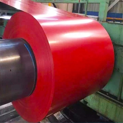 ASTM A792 Dx51d PE লেপ প্রাইম PPGI PPGL ব্রাজিল Ral9003 ফিল্মের সাথে প্রিপেইন্ট করা গ্যালভালুম স্টিল কয়েল