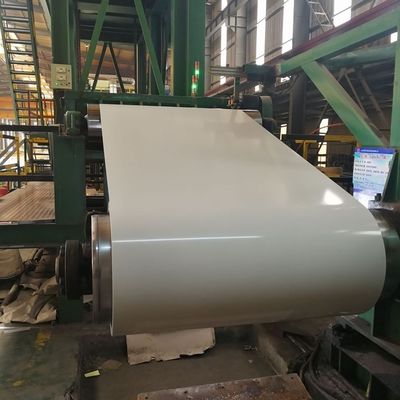 600 - 1250 মিমি রঙিন প্রলিপ্ত শীট কয়েল ASTM CGCC Ppgi প্রিপেইন্টেড স্টিল রোল