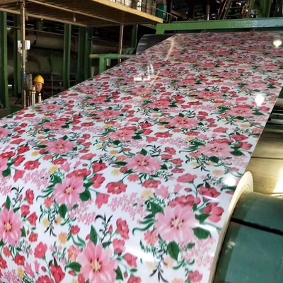 CE HRB85 PPGI প্রলিপ্ত কয়েল CGCC SGCC PPGL প্রিপেইন্টেড জি ইস্পাত কয়েল