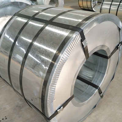 ফলন শক্তি 195-420N/mm2 সহ 508mm/610mm গ্যালভানাইজড জিআই স্টিল শীট কয়েল